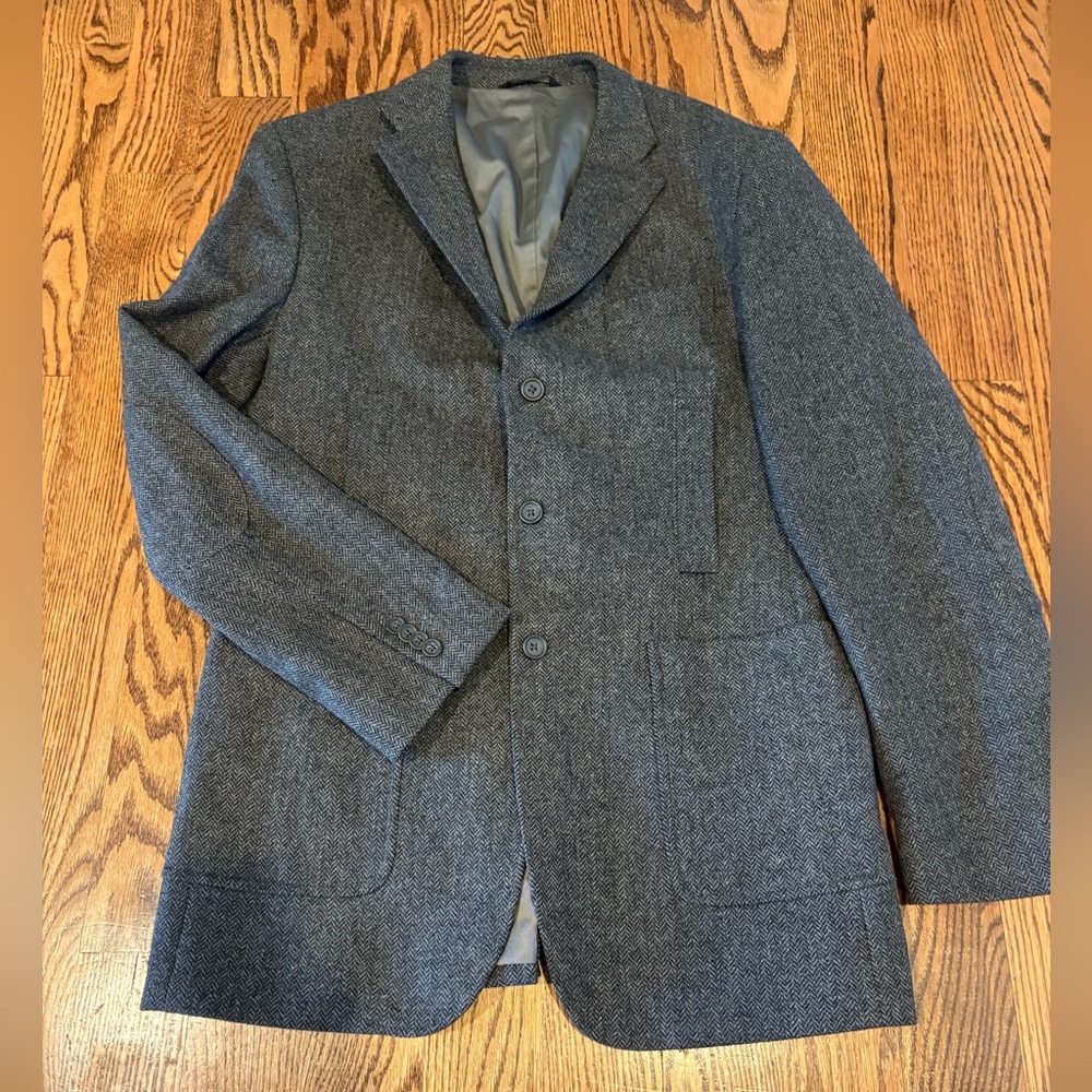 Banana Republic 3 button herringbone blazer, Men’s 42L
